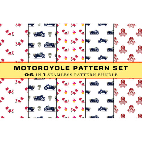 A selection of images of gorgeous motorcycle patterns
