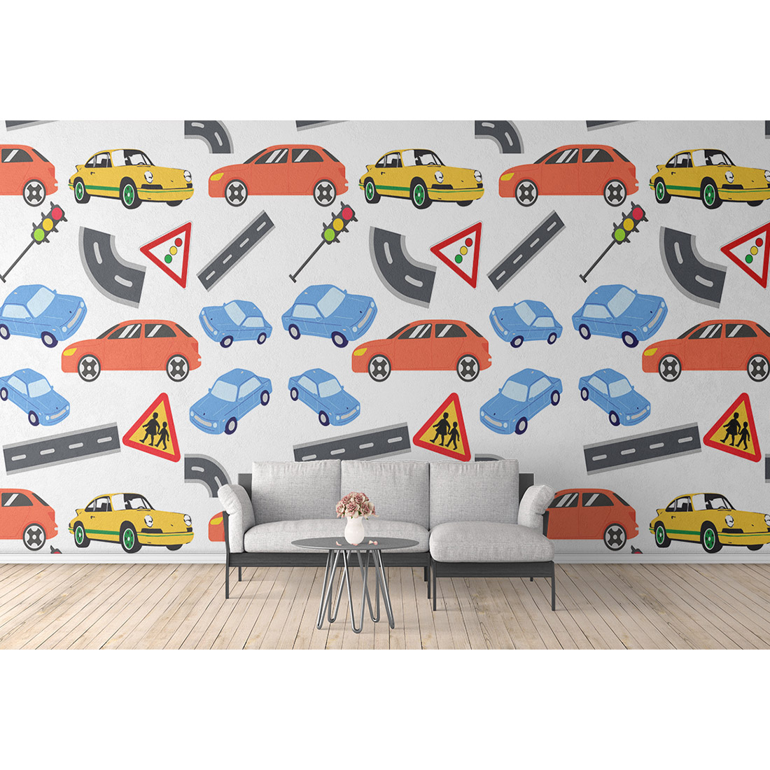 Car Seamless Pattern Digital Papers V.3 cover image.