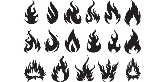 Fire SVG Vector Design | MasterBundles