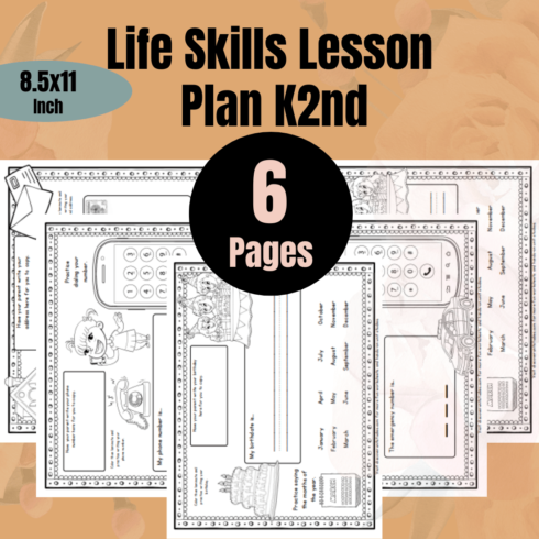 Life Skills Lesson Plan K2nd main cover