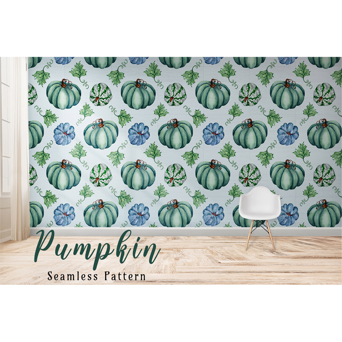 Image with irresistible pumpkin patterns