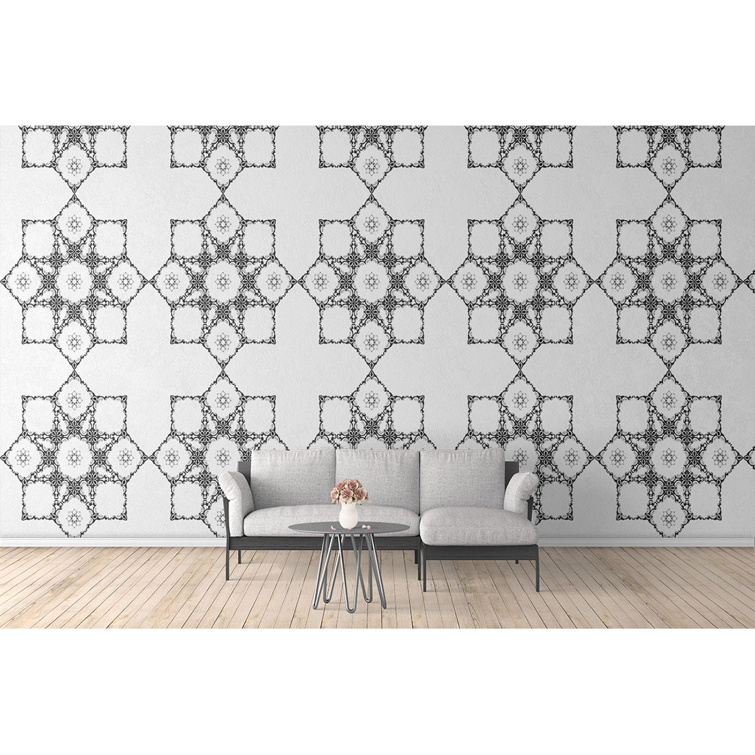 Image with irresistible geometric patterns