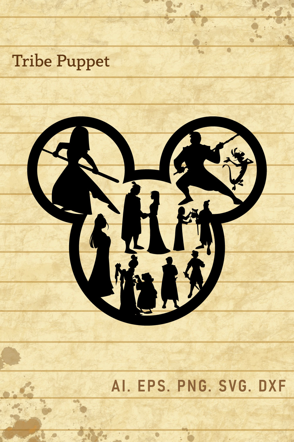 Disney Mulan Mickey pinterest preview image.