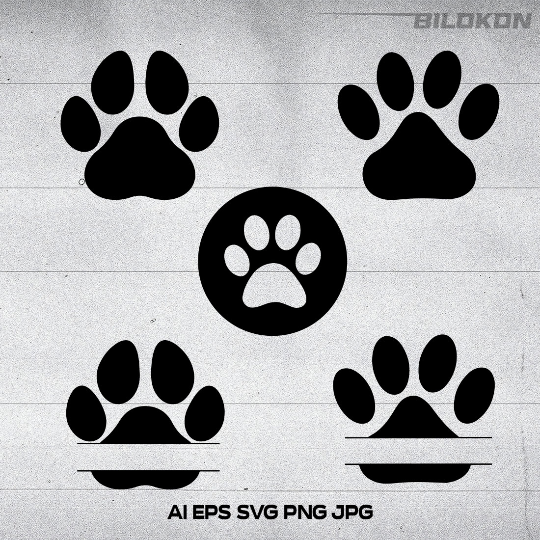 Dog Paw SVG: 10 Designs – MasterBundles