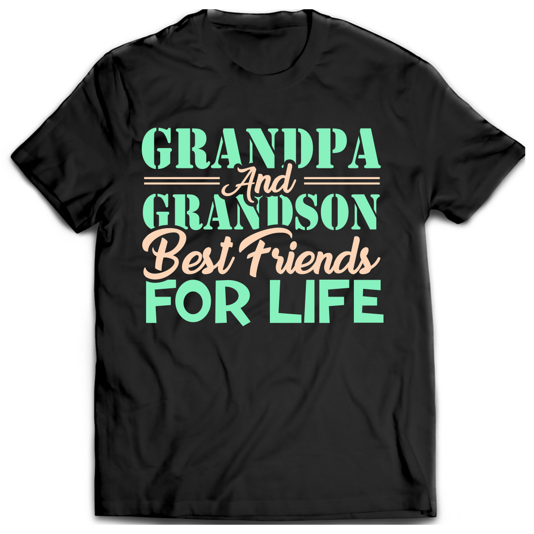 Grandpa T-Shirt Design cover image.