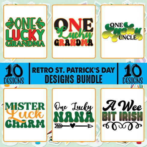 St. Patrick’s Day Retro Designs cover image.