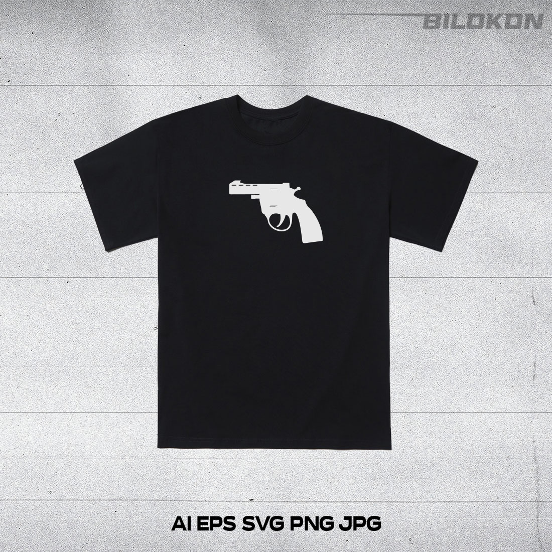 Gun Silhouette Set, SVG Vector cover.