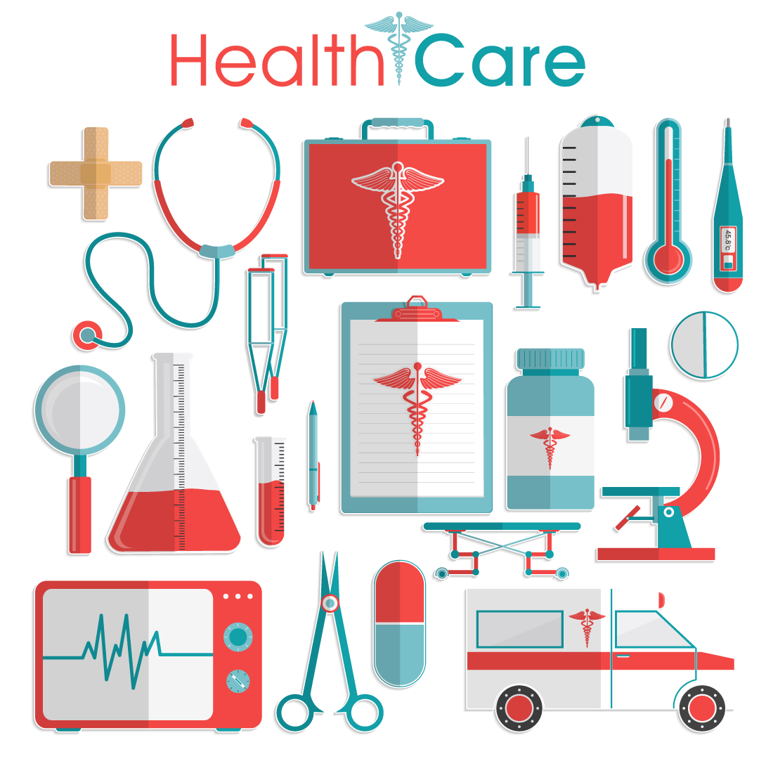Healthcare illustration.