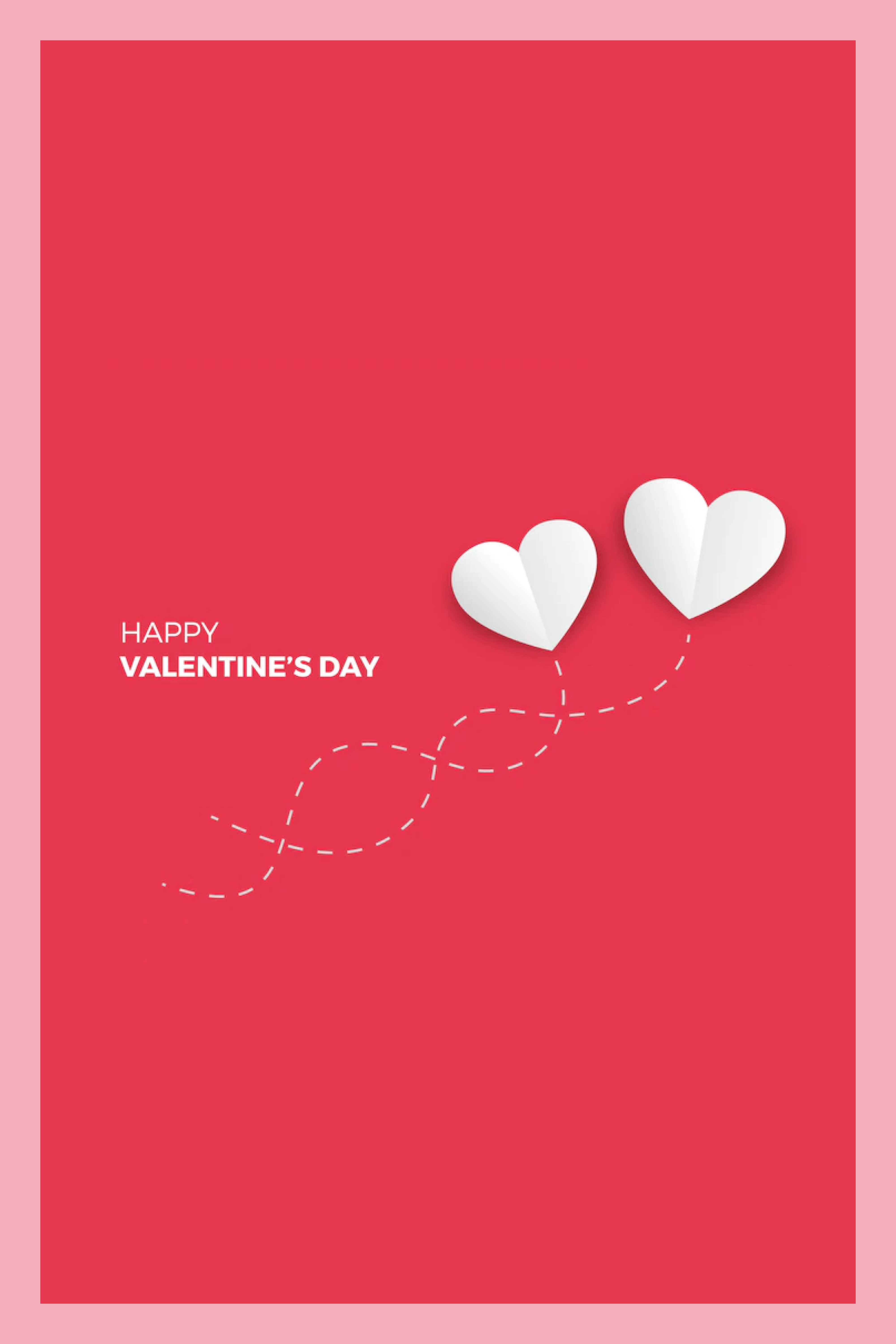 Valentines Day Greeting Card Template Vector Stock Illustration - Download  Image Now - Valentine's Day - Holiday, Vector, February - iStock