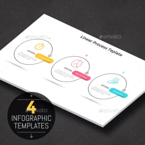 Modern Infographic Process Templates Main Cover.