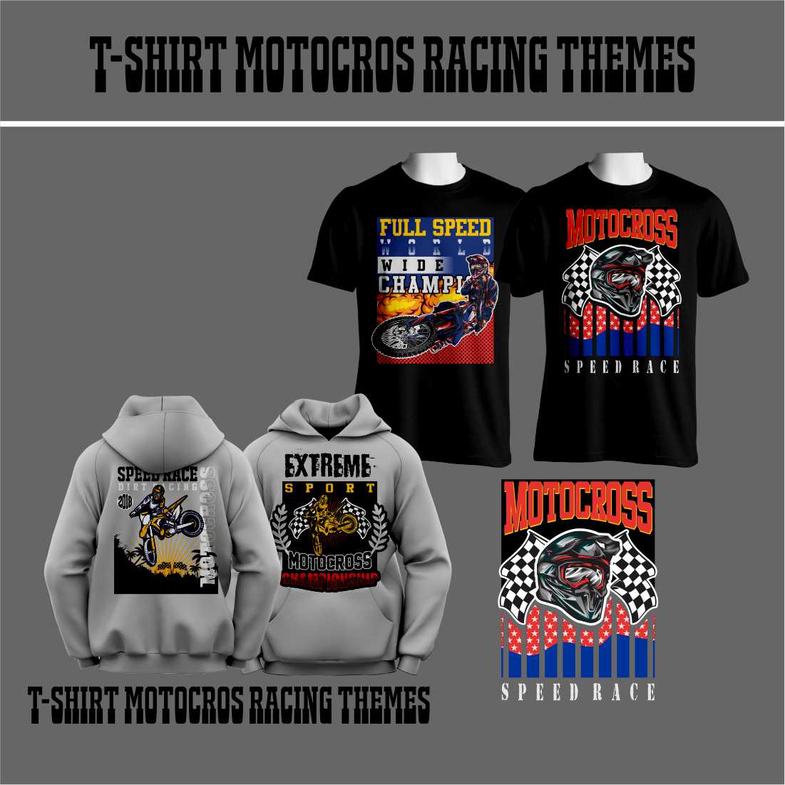 Motocross T Shirt Designs Graphics & More Merch