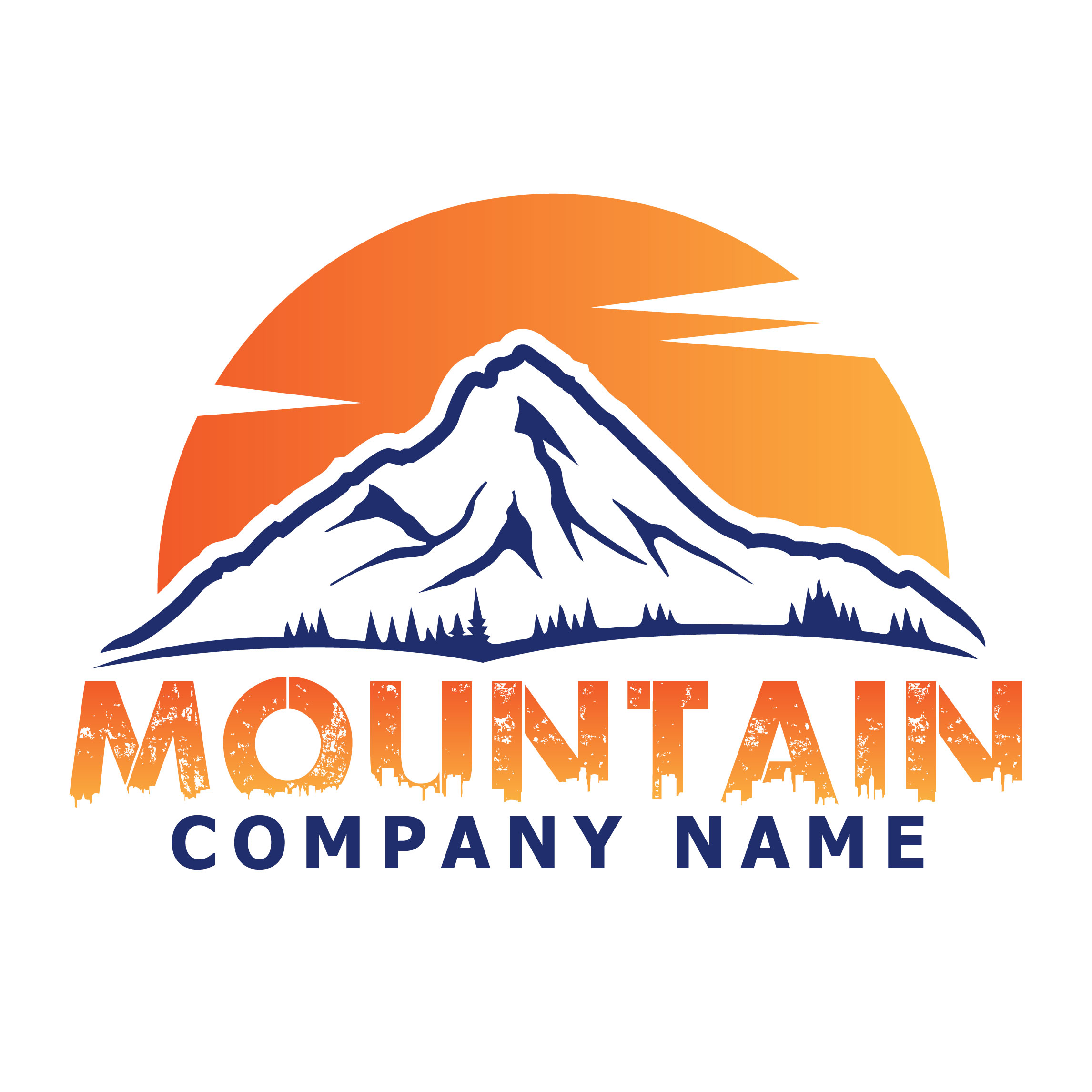 Mountain Logo Design main cover.
