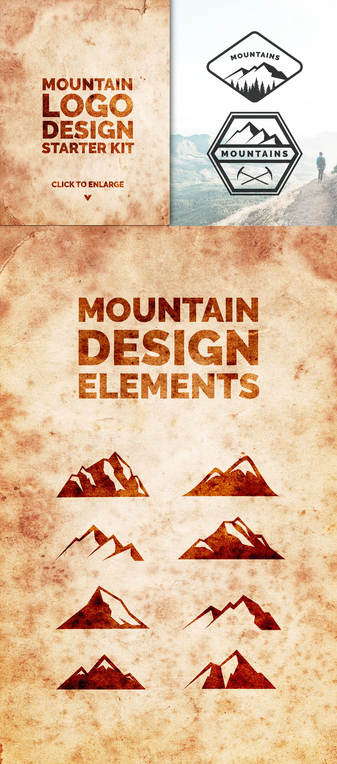 mountain logo kit 150
