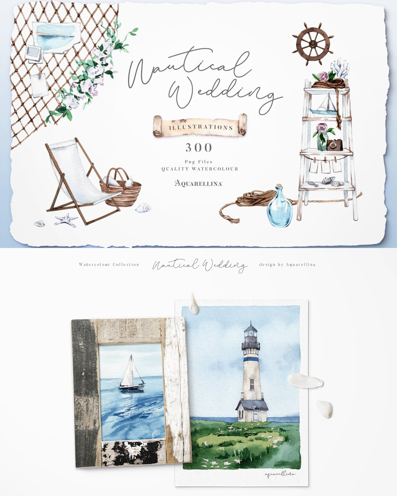 Nautical beach wedding illustrations pinterest image preview.