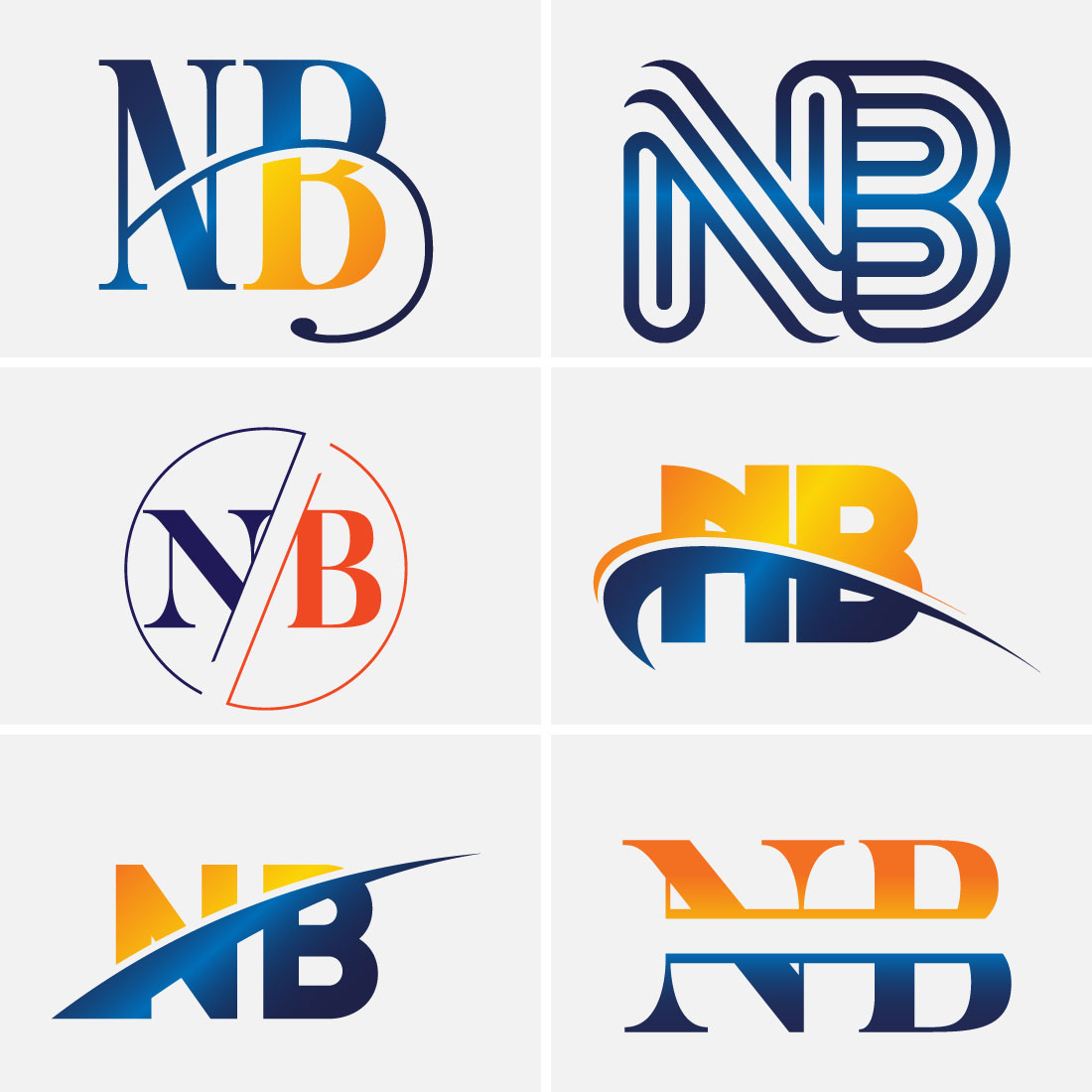Initial Letter NB Logo Design Vector Template. Creative Abstract NB Letter Logo  Design Stock Vector - Illustration of idea, initial: 191379729
