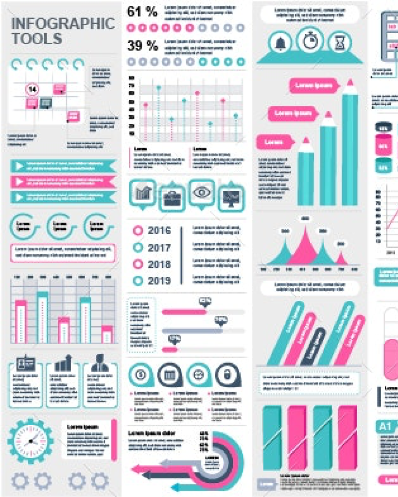 Components Inforgraphic Set of Infographic Elements – MasterBundles