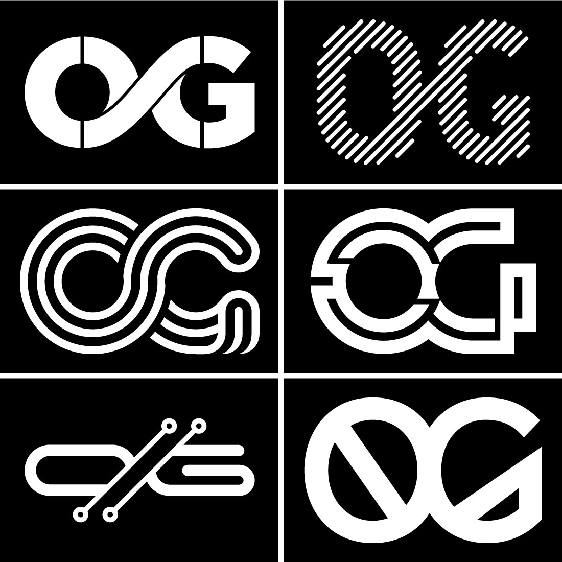 Initial Letter O G Logo Design Vector Template. Graphic Alphabet Symbol For Corporate Business Identity cover image.