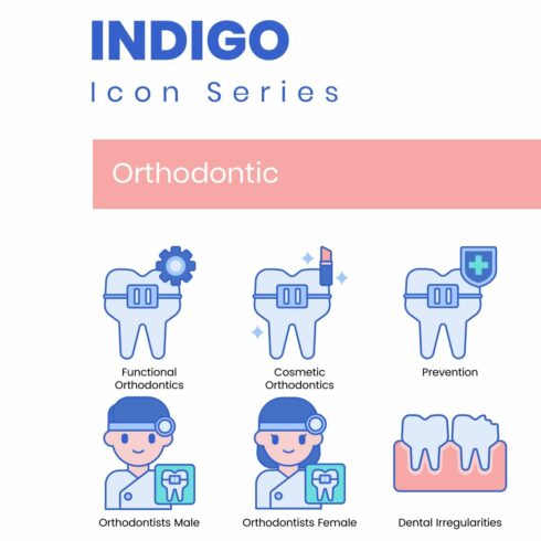80 Orthodontics Icons | Indigo.