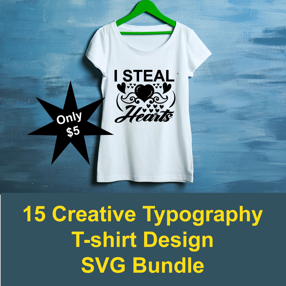 T-shirt Typography Design Quotes SVG cover image.