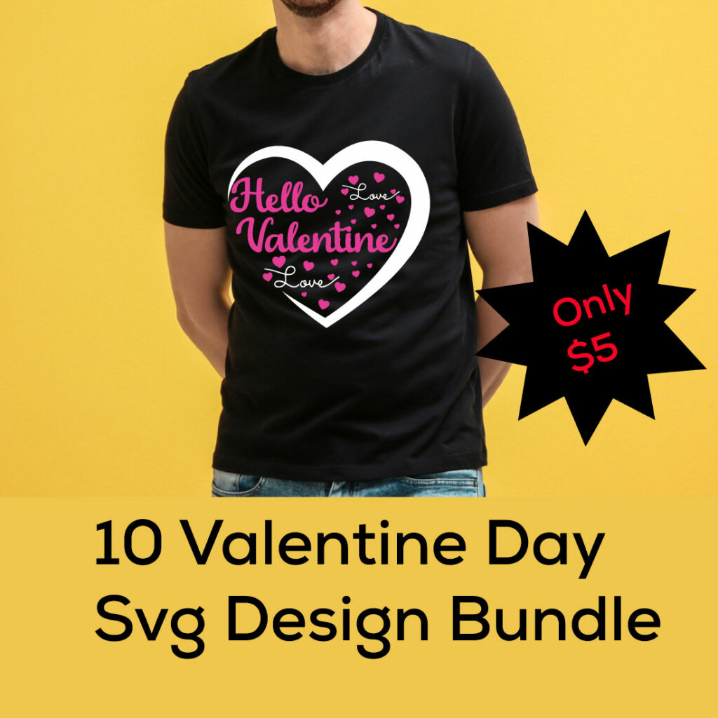 10 Valentine Day SVG Design Bundle - MasterBundles