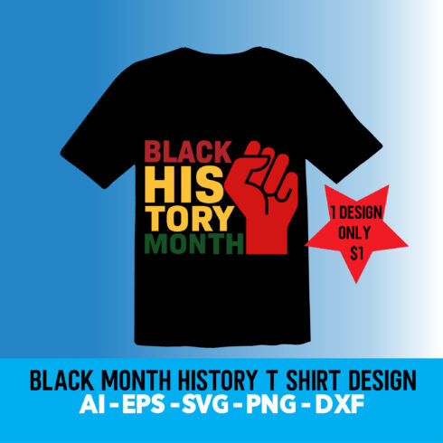 Black History Month T-shirts Design SVG Design.