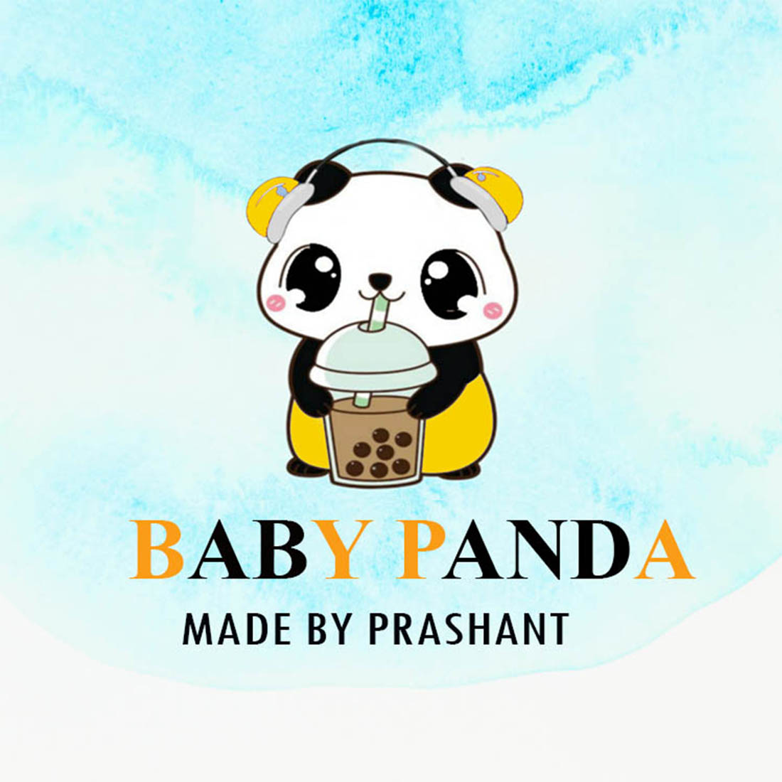 Baby Panda Logo Design cover image.