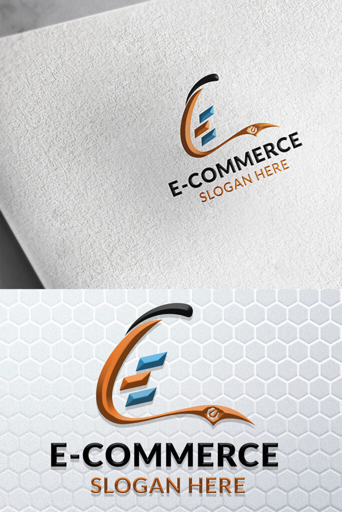 E-Commerce Logo Design | MasterBundles