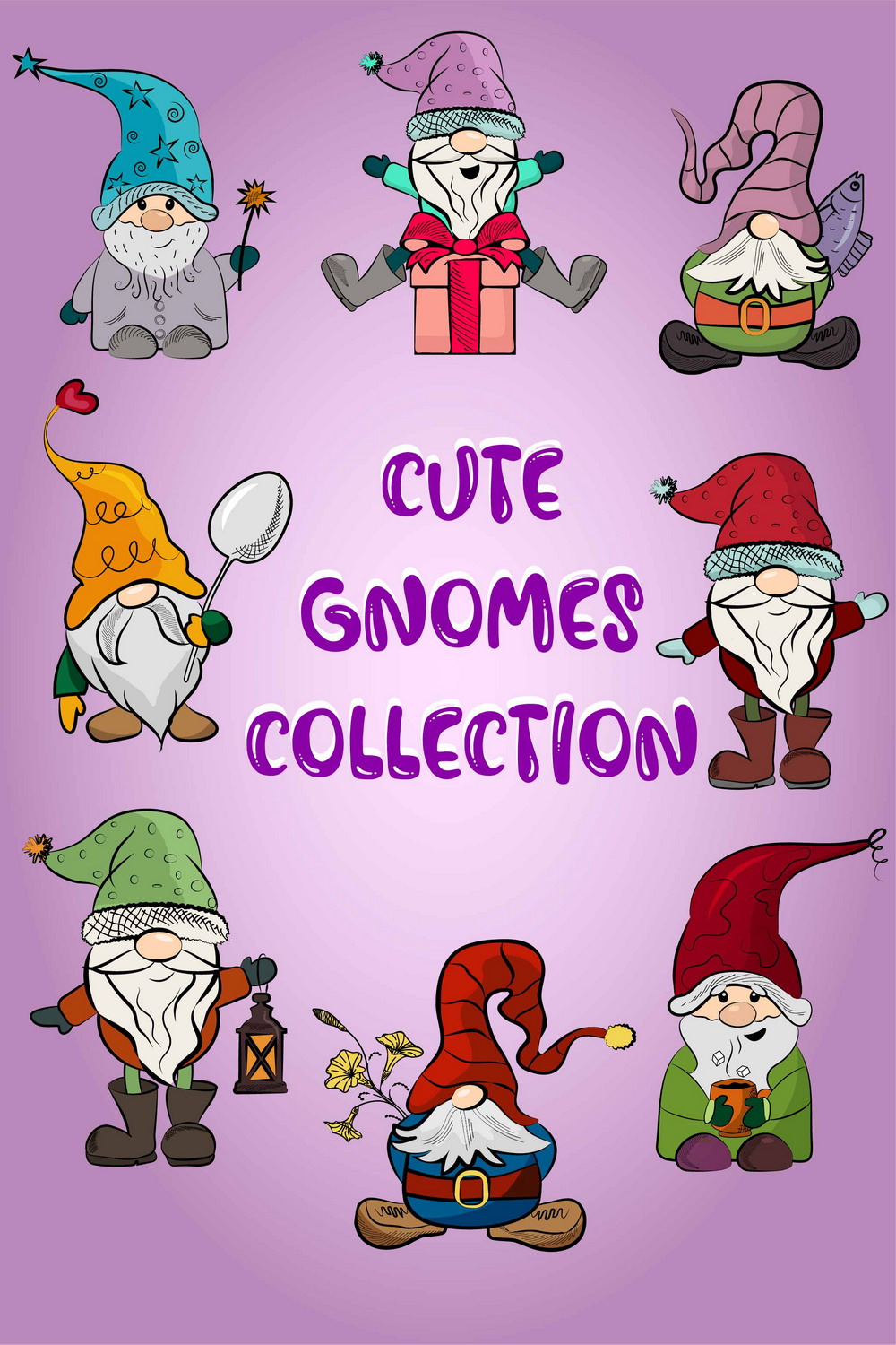 Cute Gnomes Collection - Pinterest.