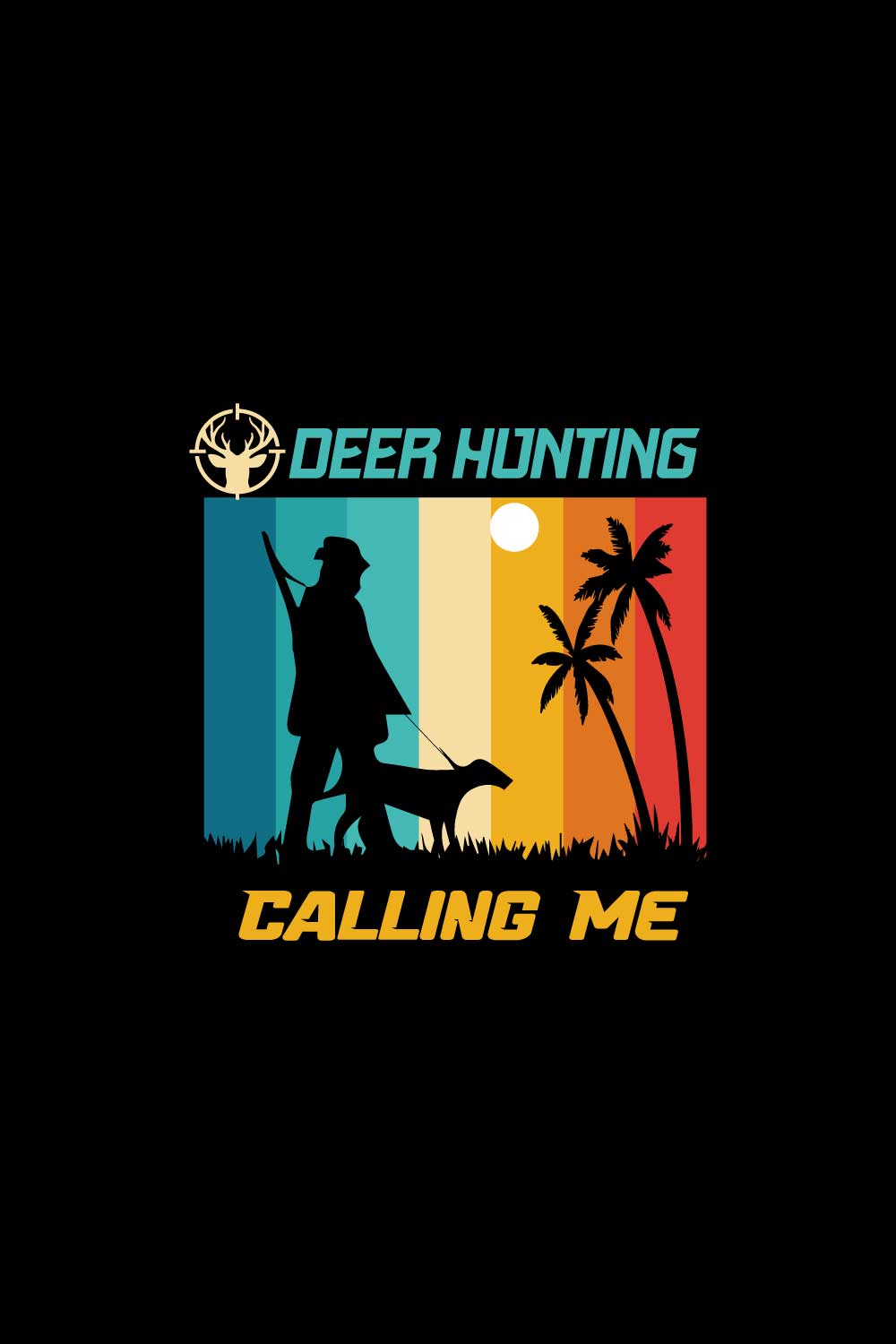 Deer Hunting Calling Me pinterest image.