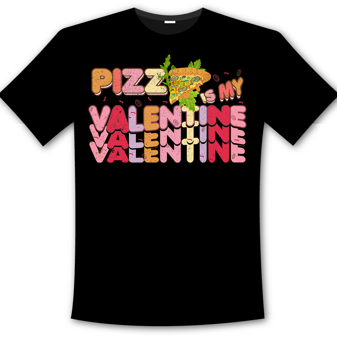 Retro Valentine’s Day T-Shirt Design cover image.