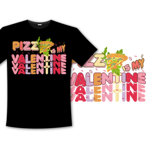 Retro Valentine’s Day T-Shirt Design main cover.