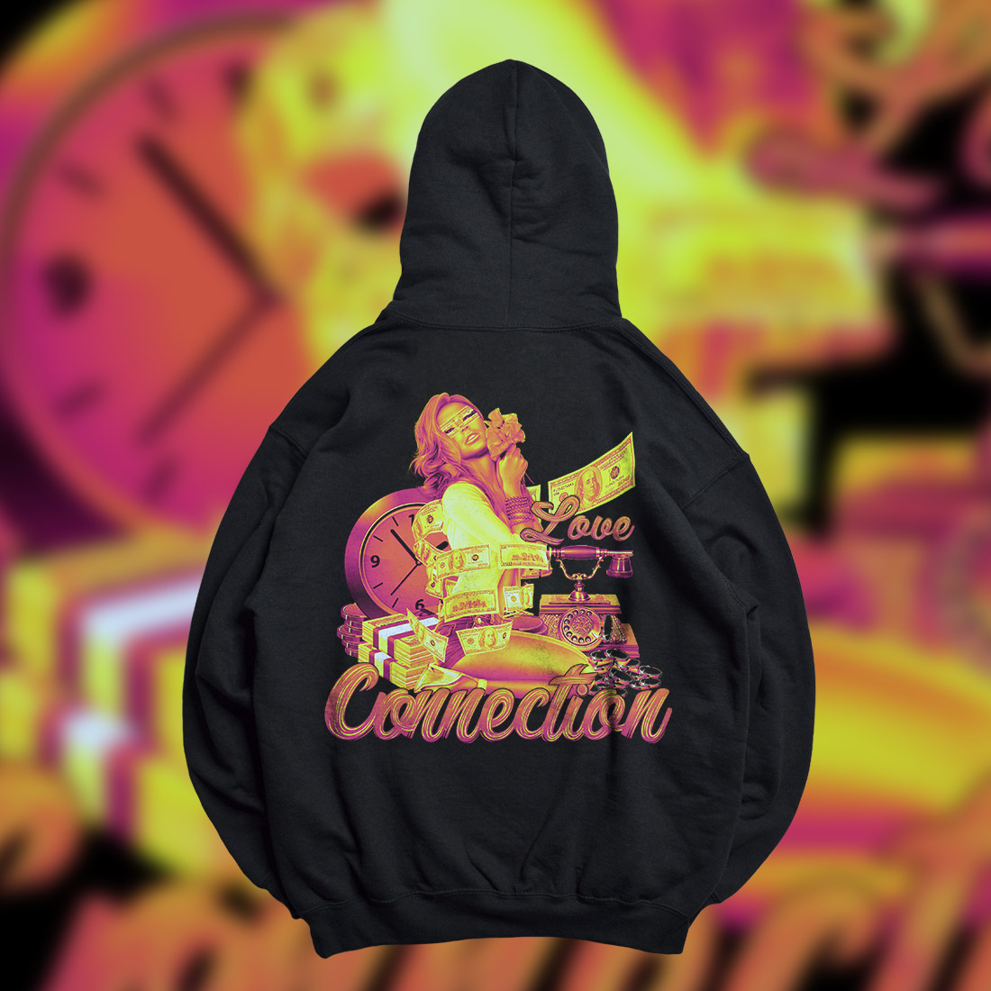 Love Connectionâ€“Urban Graphic Streetwear T-Shirt Design cover image.