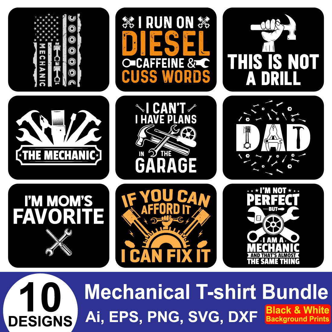 Mechanical Engineering T-shirt Design main cover.