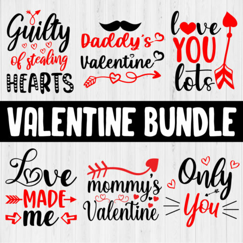 Valentine Quotes T-Shirt Bundle Vol.23 main cover