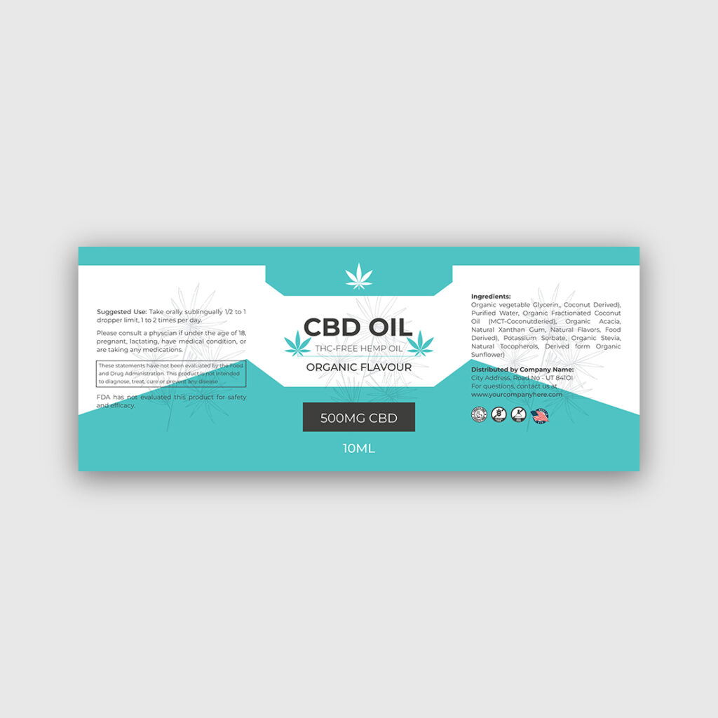 cbd label design, box design template,