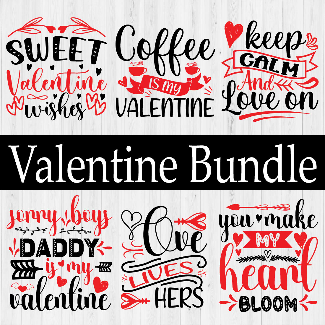 Valentine SVG Bundle Vol.19 main cover