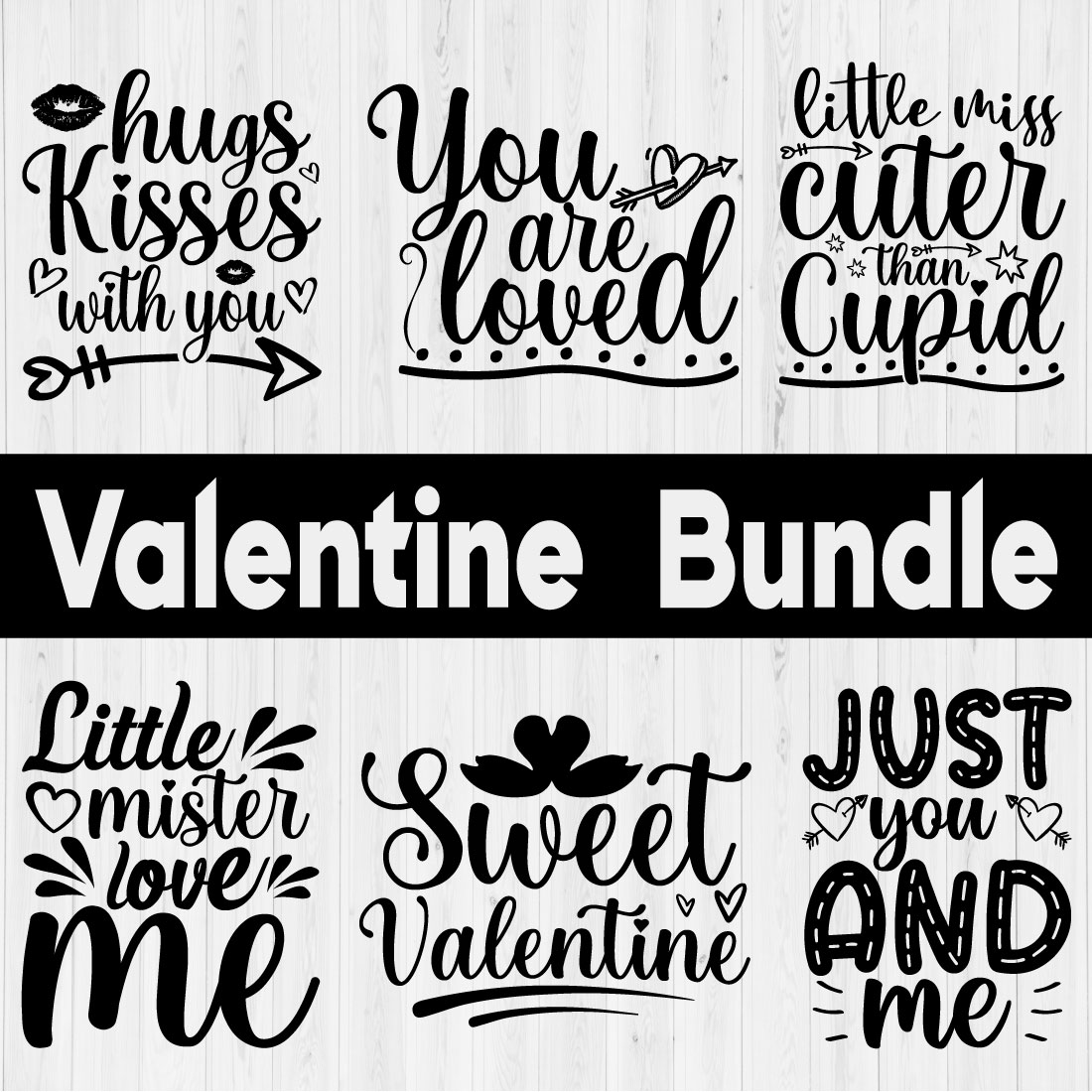 Valentine SVG Design Bundle Vol.6 main cover