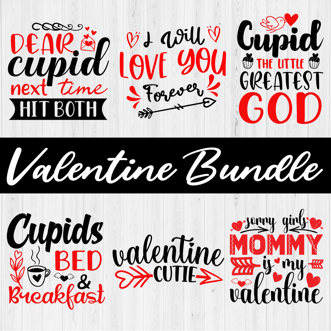 Valentine Funny Quotes Bundle Vol.20 main cover