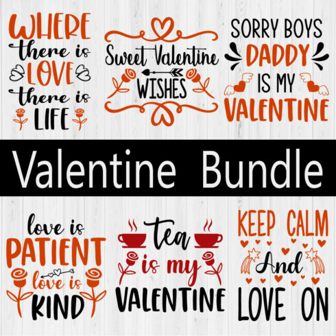Valentine SVG Design Bundle Vol.2 main cover