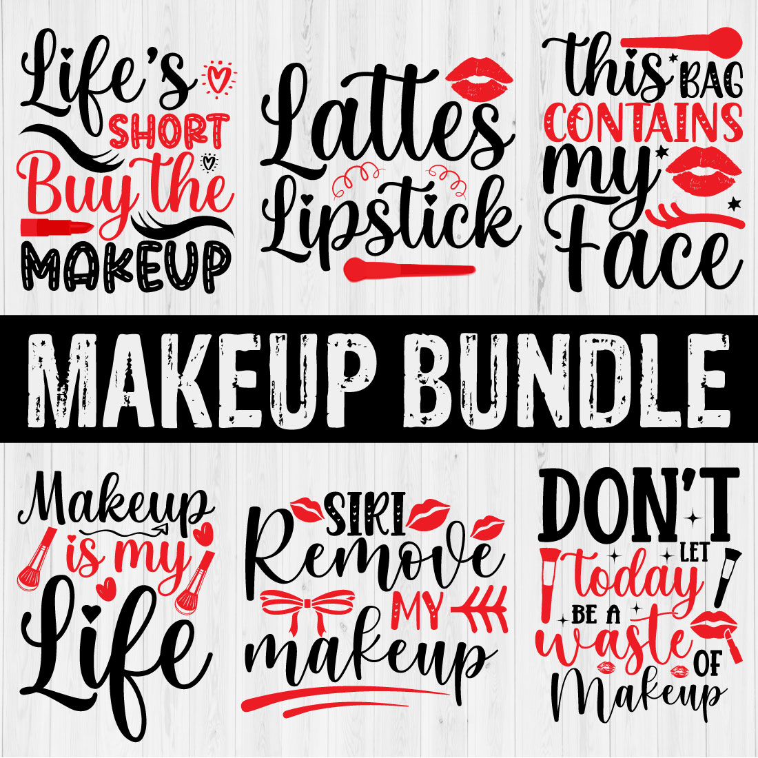 Makeup SVG Design Bundle Vol.13 main cover