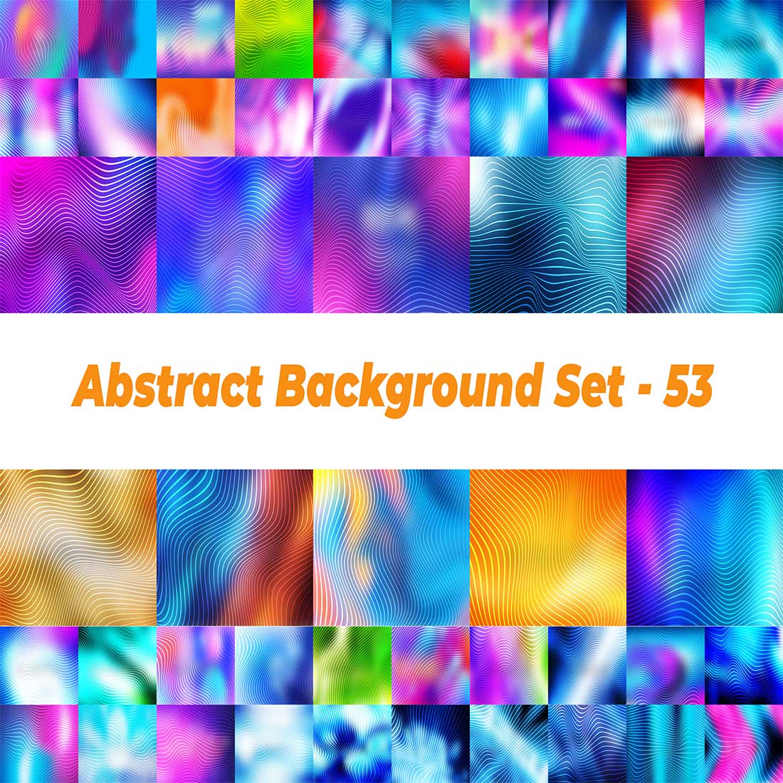 Abstract Wave Background Gradient Defocused Luxury Vivid Blurred Colorful Texture Wallpaper main cover.