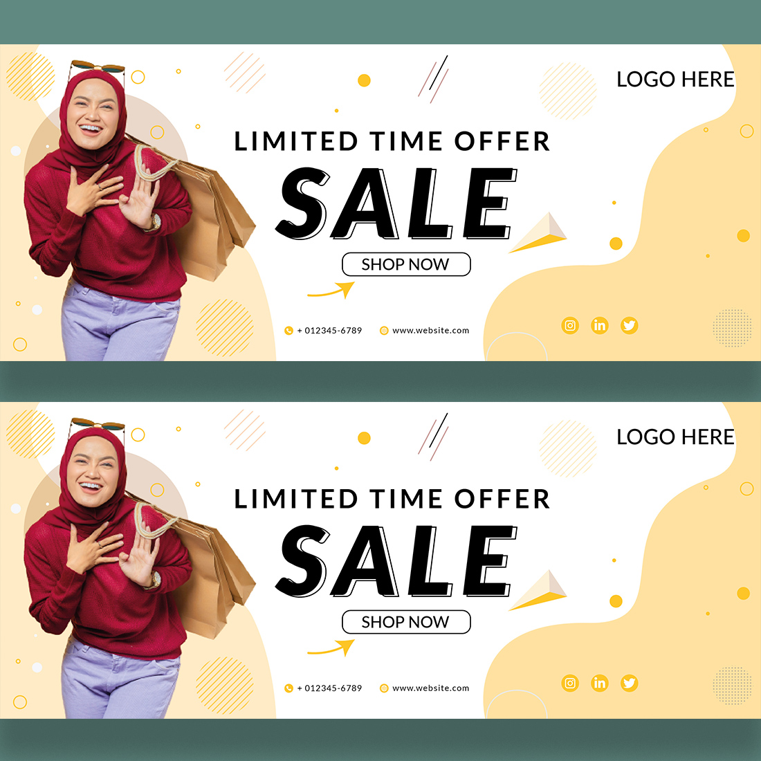 Fashion Sale Banner Template main cover.