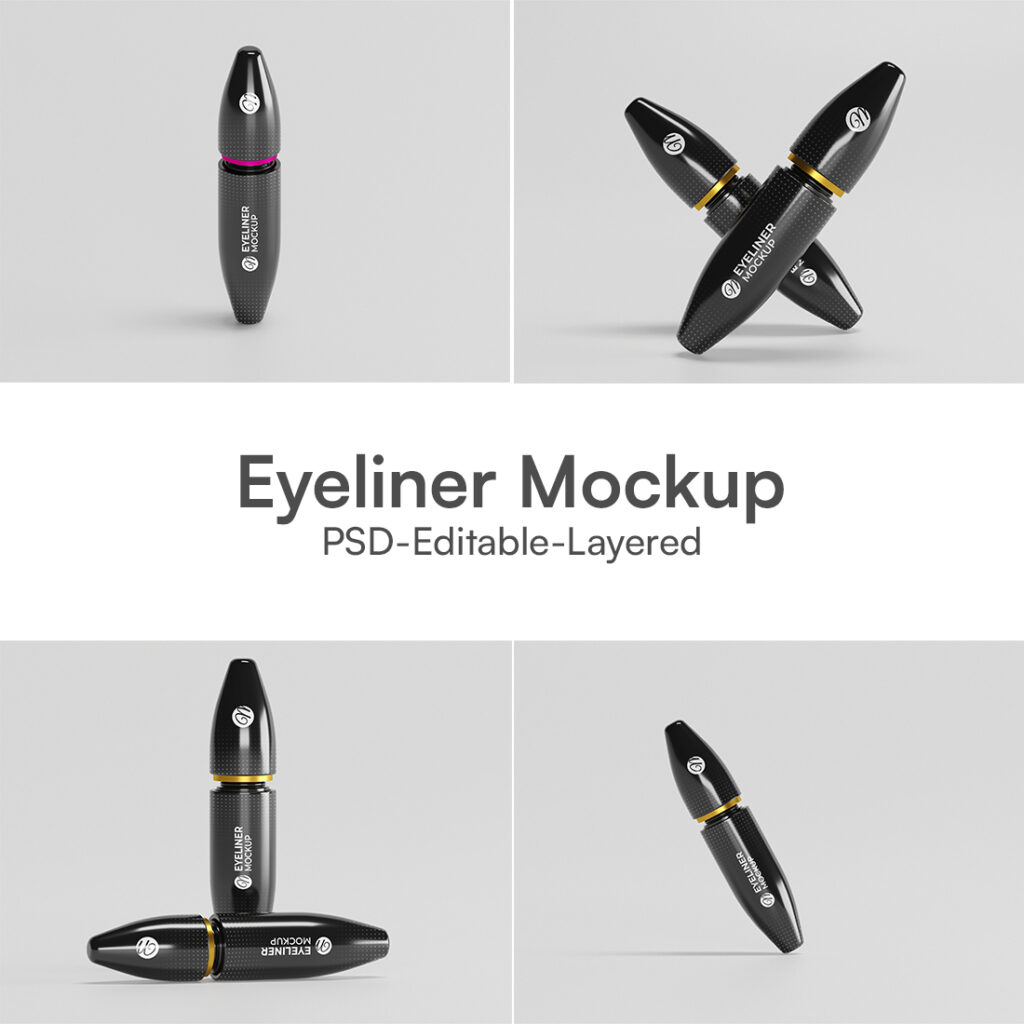 Cosmetic Eyeliner Mockup - MasterBundles