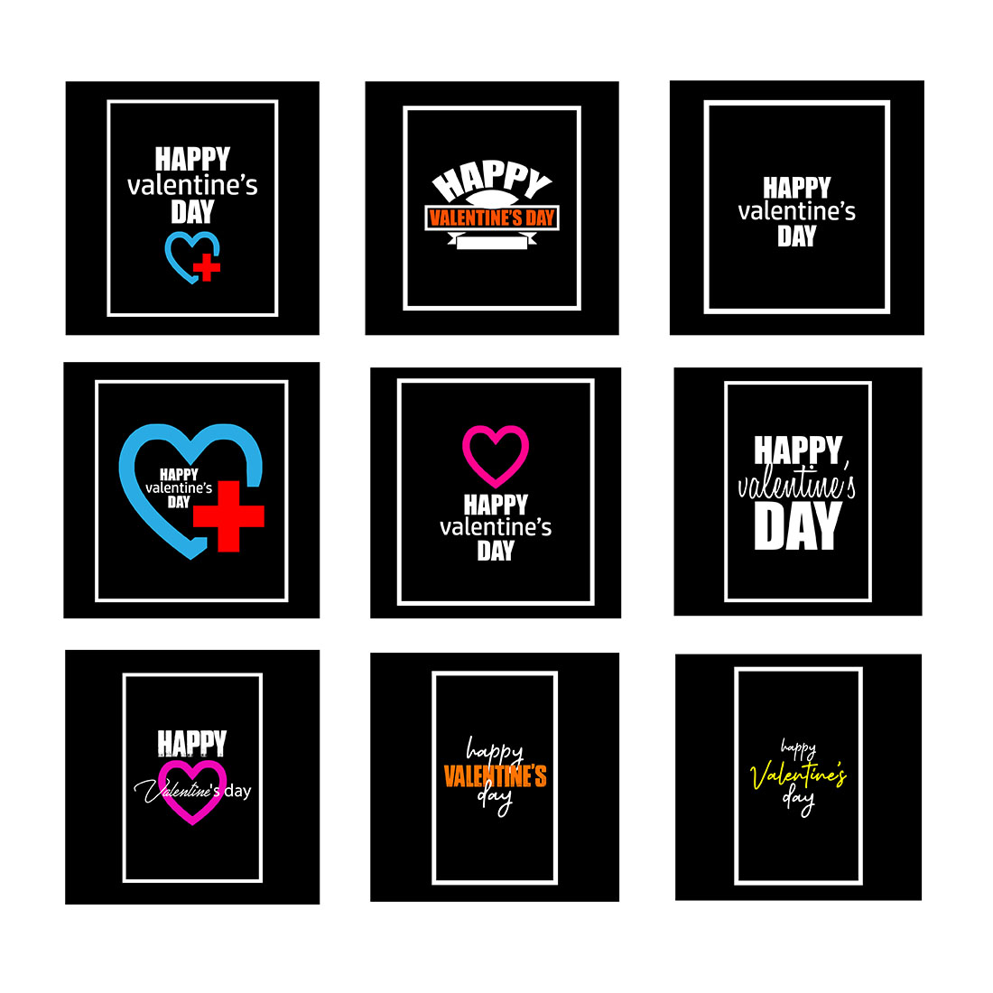 Happy Valentines Day T-Shirt Design cover