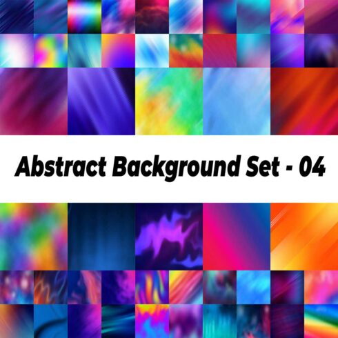 Abstract Gradient Background Luxury Vivid Blurred Colorful Texture Wallpaper Photo main cover image.