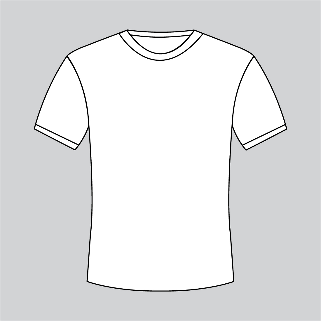 Free Printable T Shirt Design Template Pdf File