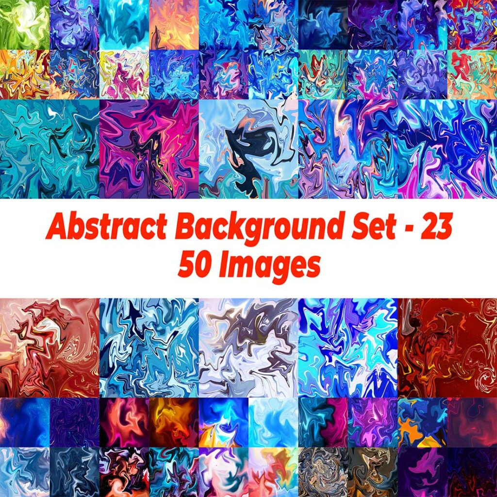 Abstract Gradient Liquify Wave Background Vivid Blurred Colorful ...