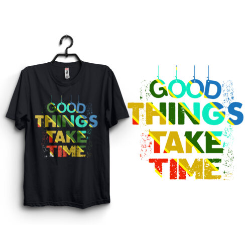 Motivational Quote Typography T-Shirt Design main cover.