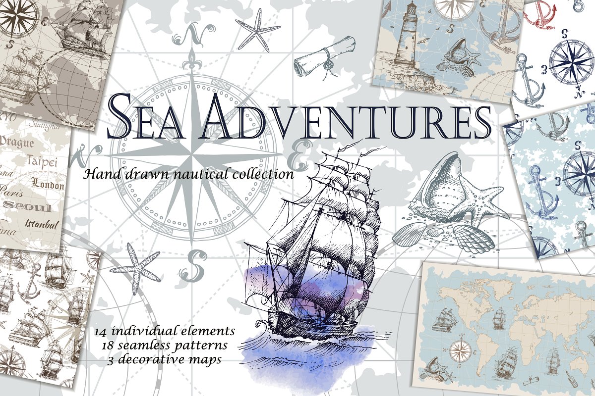 Cover image of Big Collection - Sea Adventures.