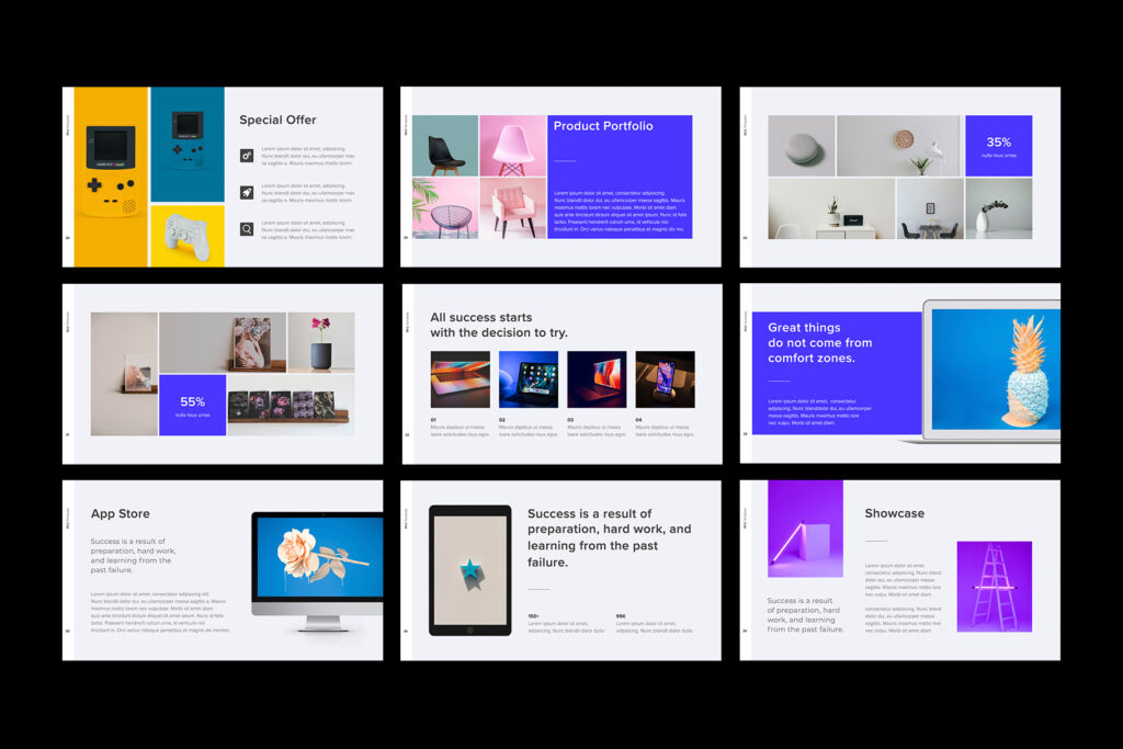 Mild Minimal Keynote Template - MasterBundles